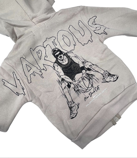 Basket Completo Tuta Felpata Tre Pezzi Da Bambino