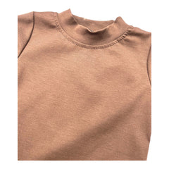 Maglia Elastica Invernale Giro Collo Manica Lunga Da Neonati