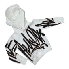 Attuality Brand Felpa Da Neonato Con Cappuccio Panna