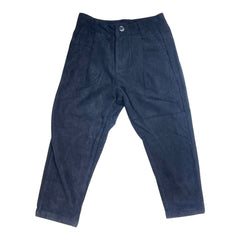 Pantalone Japan In Vellutto A Costine Con Pinces Da Bambino