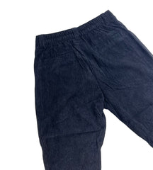 Pantalone Japan In Vellutto A Costine Con Pinces Da Bambino