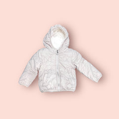 Giubbino Double Face in Pelliccia Da Neonata