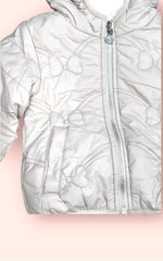 Giubbino Double Face in Pelliccia Da Neonata