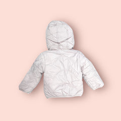 Giubbino Double Face in Pelliccia Da Neonata