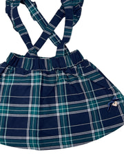 Ativo Gonna Salopette Tartan Da Neonata