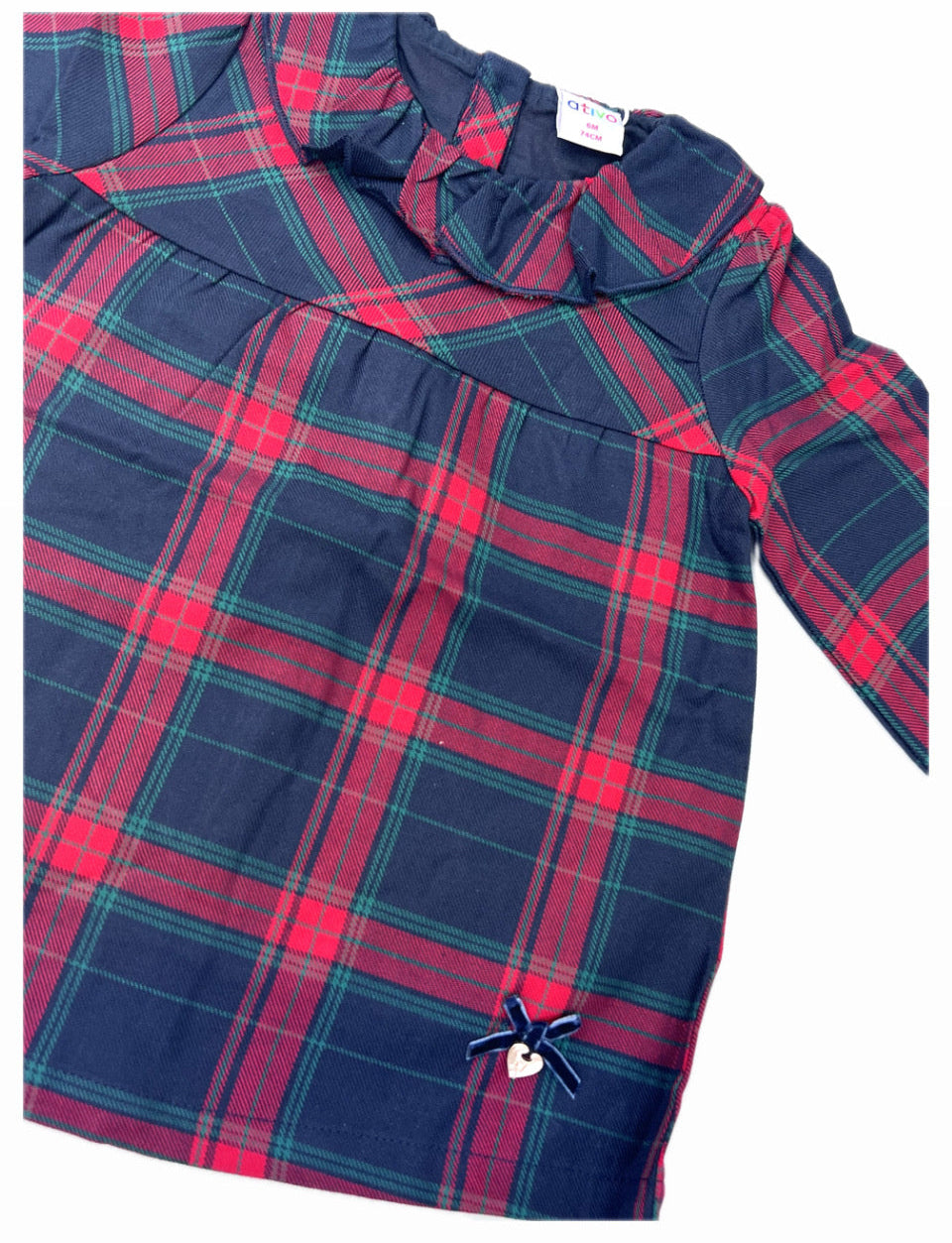 Ativo Abitino Tartan Da Neonata