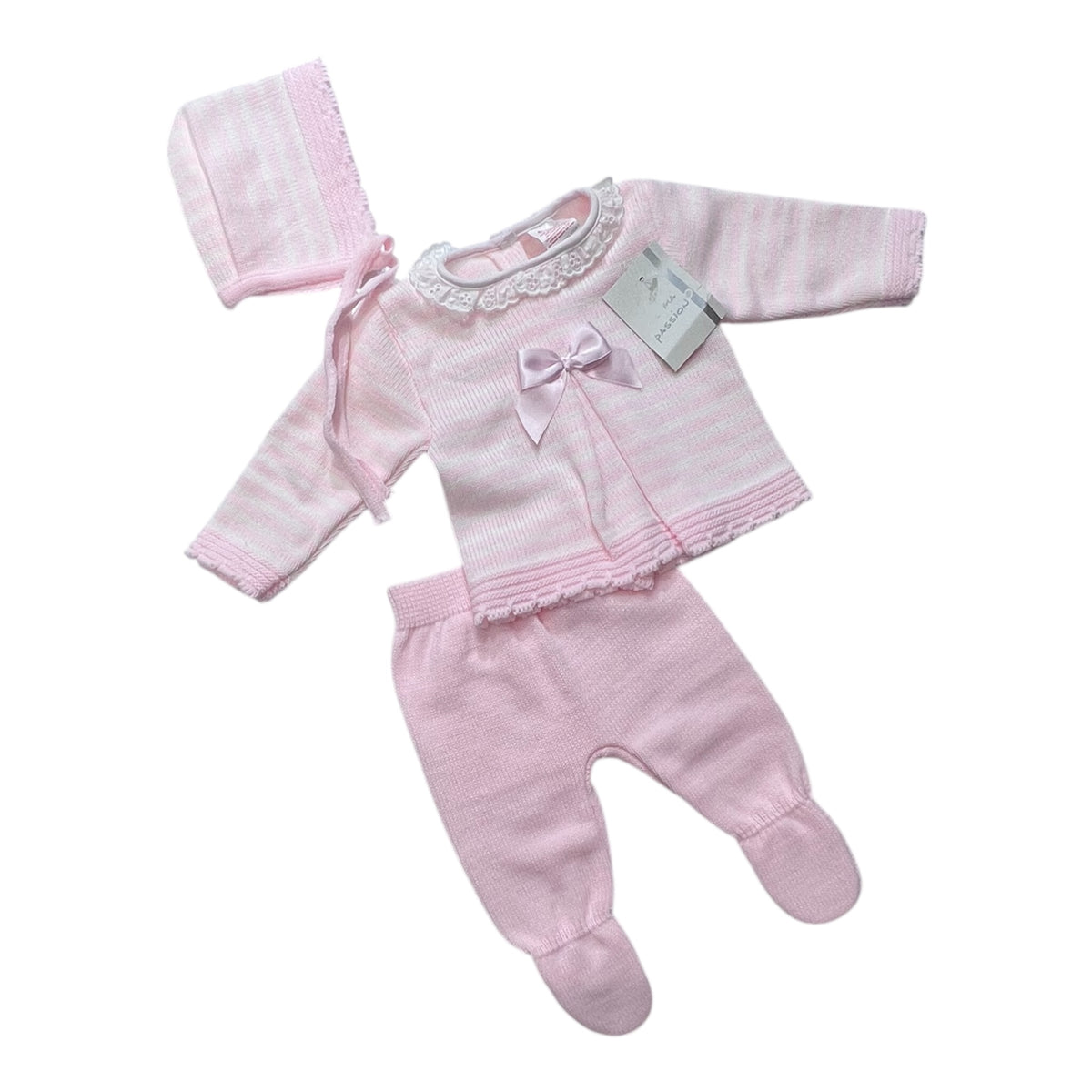 Fruit Completo Tre pezzi Nascita m.Lana da Neonato