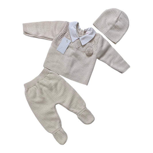 Fruit Completo Tre pezzi Nascita m.Lana da Neonato