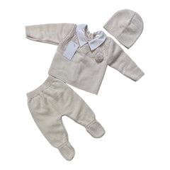 Fruit Completo Tre pezzi Nascita m.Lana da Neonato