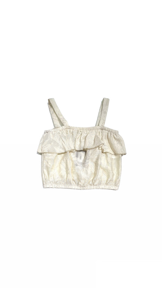 MELANY ROSE TOP CON SHORT IN TESSUTTO STRUTTURATO E RICAMATO