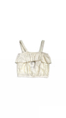 MELANY ROSE TOP CON SHORT IN TESSUTTO STRUTTURATO E RICAMATO