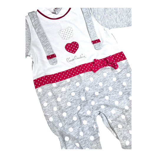 Tutina Pierre Cardin 100% Cotone Da Neonata