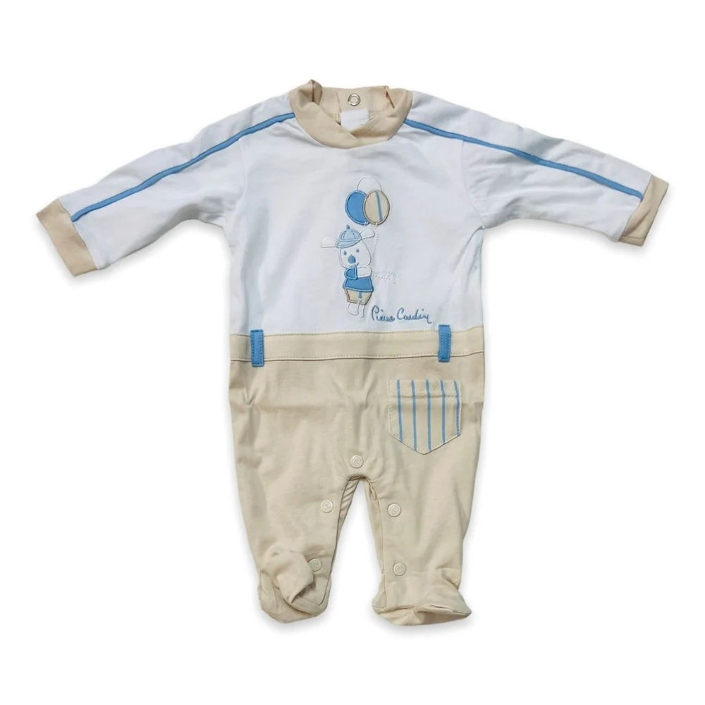 Tutina Pierre Cardin 100% Cotone Da Neonato