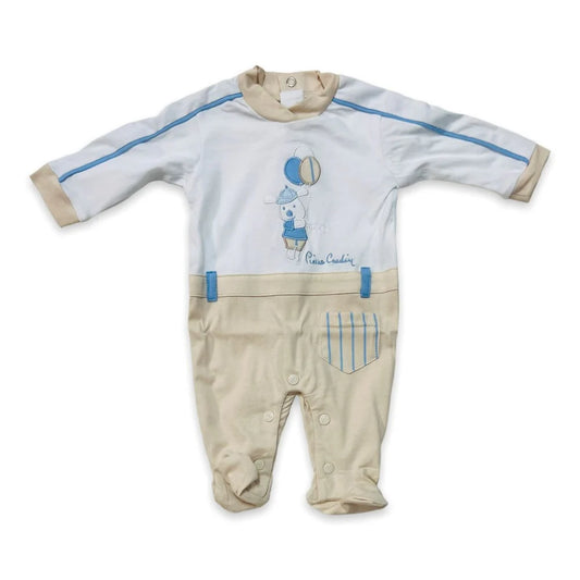 Tutina Pierre Cardin 100% Cotone Da Neonato