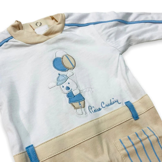 Tutina Pierre Cardin 100% Cotone Da Neonato