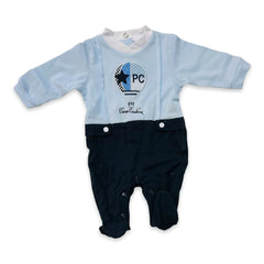 Tutina Pierre Cardin 100% Cotone Da Neonato