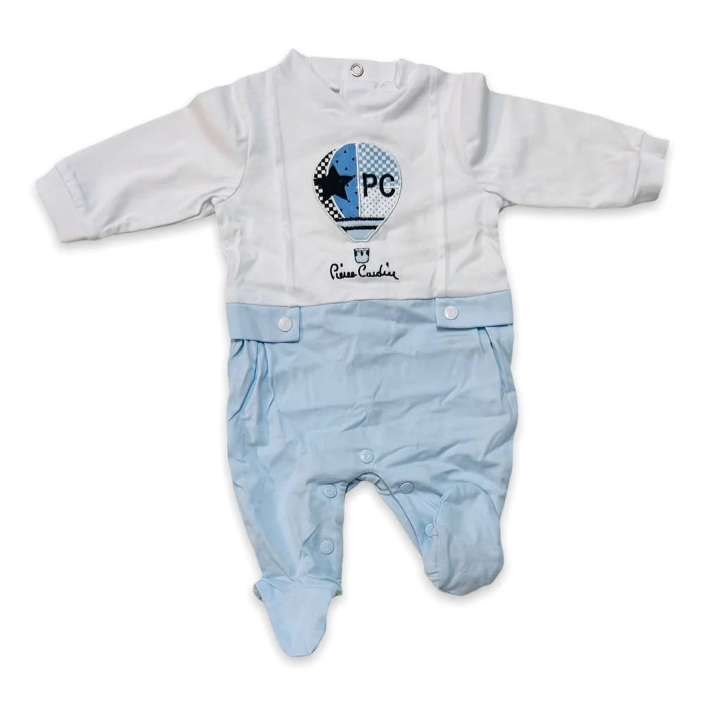 Tutina Pierre Cardin 100% Cotone Da Neonato
