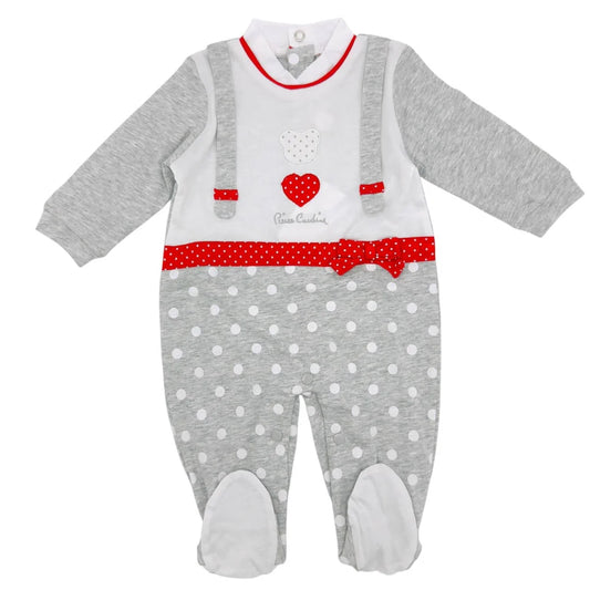 Tutina Pierre Cardin 100% Cotone Da Neonata