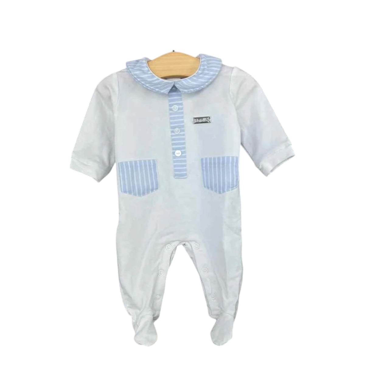 Tutina Pastello Chic 100% Cotone Da Neonato