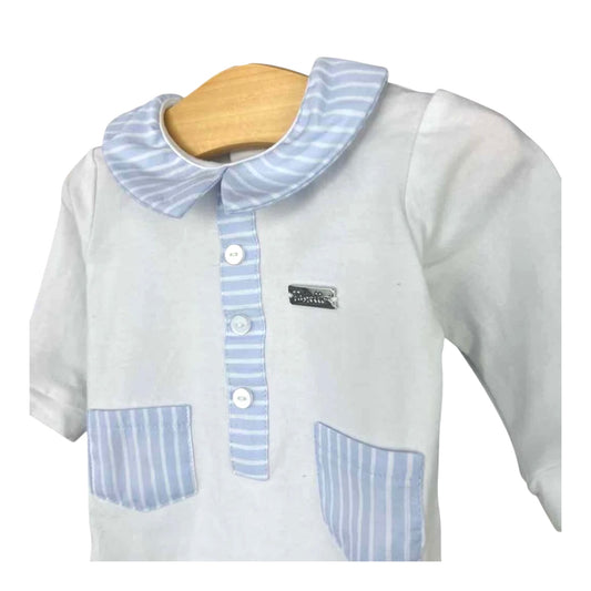 Tutina Pastello Chic 100% Cotone Da Neonato