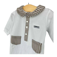 Tutina Pastello Chic 100% Cotone Da Neonato
