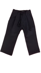 PIERRE CARDIN PANTALONE BAMBINO CLASSIC FONDO AMPIO DOPPIA PINCES-NERO