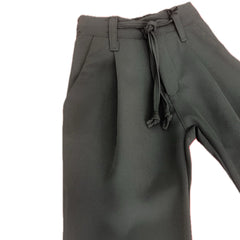 PIERRE CARDIN PANTALONE FONDO AMPIO DOPPIA PINCES NERO RAGAZZO