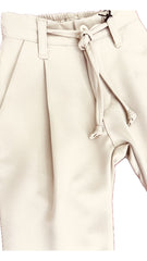 PIERRE CARDIN PANTALONE FONDO AMPIO DOPPIA PINCES BEIGE RAGAZZO