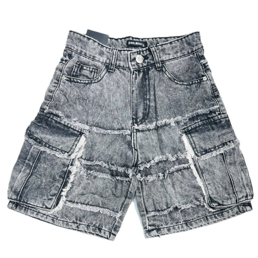 Bermuda Jeans Ragazzo Con Tasconi