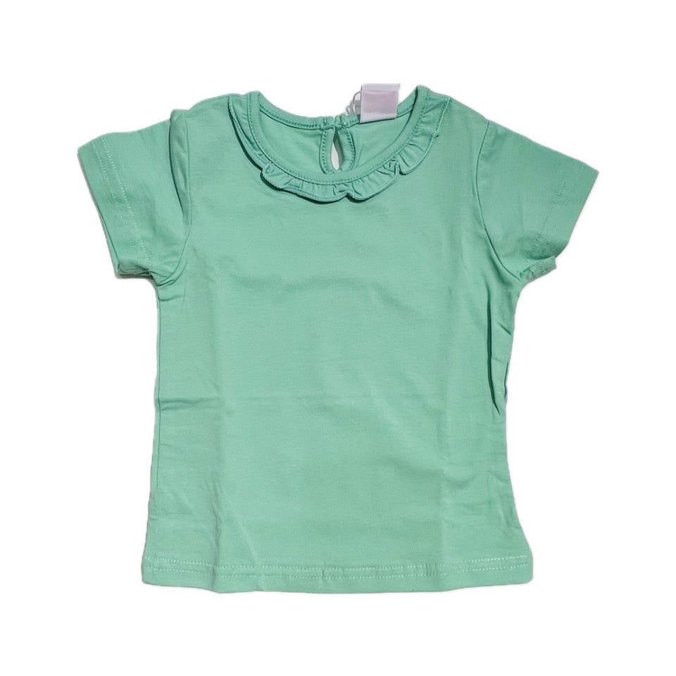 Ativo T-Shirt Con Rouches Neonata