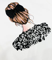 Melany Rose Maglia in Cotone Caldo da Ragazza