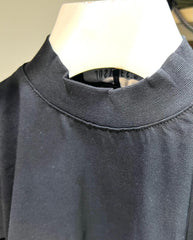 Just West T-Shirt Over Size 100% Cotone Mezzo Collo Da Bambini
