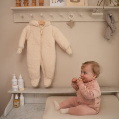 DIRKJE Completo Tuta Dettaglio Fiocco Neonata