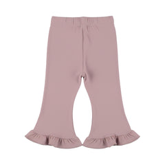 DIRKJE Leggins Flare Con Volant Neonata