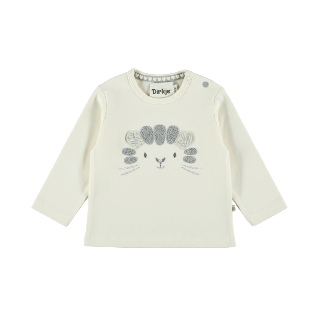 DIRKJE Maglia con Leoncino Neonata
