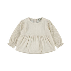 DIRKJE Blusa Neonata Fiorellini Ricamati