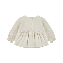 DIRKJE Blusa Neonata Fiorellini Ricamati