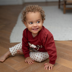 DIRKJE  Leggings Con Volant Neonata