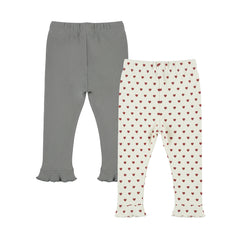 DIRKJE  Leggings Con Volant Neonata