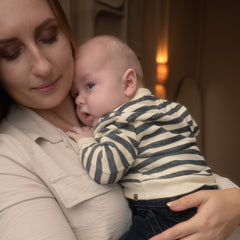 DIRKJE Felpa Neonato a Righe