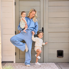 Dirkje Felpa Neonata mod.College con Volant pizzo Sangallo