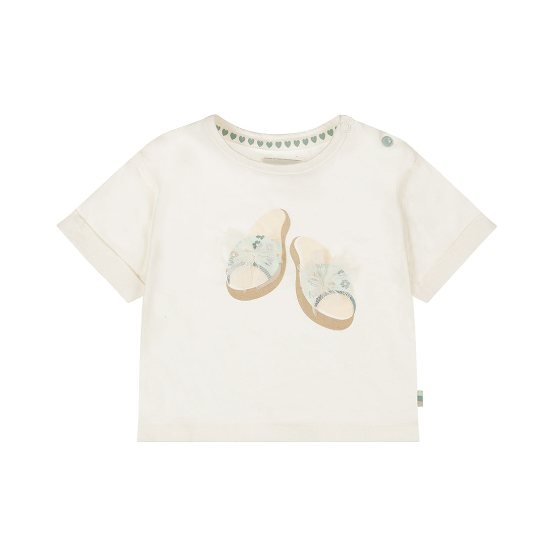 Dirkje T-shirt Neonata Dettagli Tulle