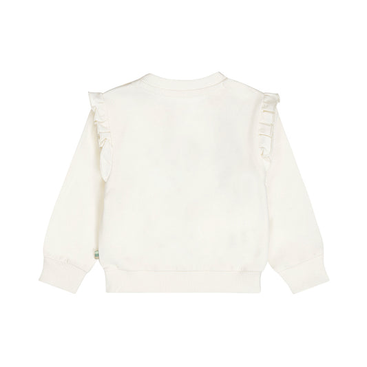 Dirkje Felpa Neonata Dettagli Libellule con Tulle e Volant