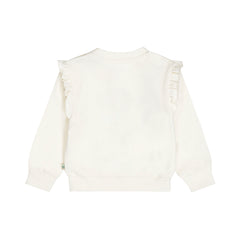 Dirkje Felpa Neonata Dettagli Libellule con Tulle e Volant
