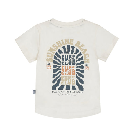 Dirkje T-Shirt Neonato Con Stampa sul Retro