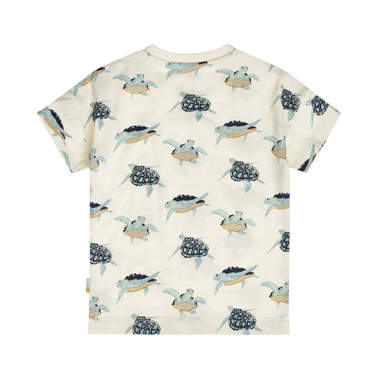 Dirkje T-shirt Neonato Con Stampa Tartarughine