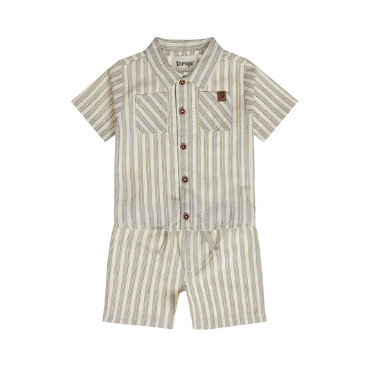 Dirkje Completo Neonato Con Camicia e Short