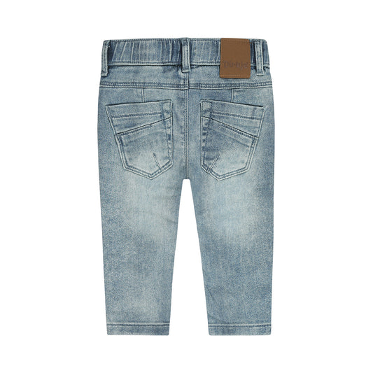 Dirkje Jeans Neonato Elastico e Laccetto in Vita