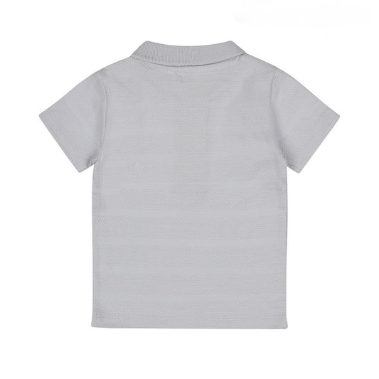 Polo Neonato Dirkje Azzurra con Bottoncini in Legno