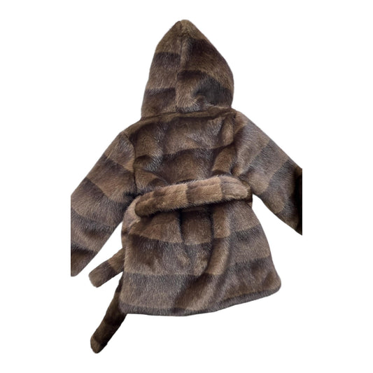 Pelliccia Saint Moritz Color Miele mod. Visone Da Bambina/Ragazza